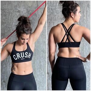 LULULEMON - Crush Energy Bra. Medium Support for B-D cups. Size 10